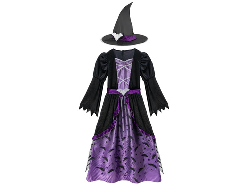 Boszorkány denevér jelmez - 1 db.