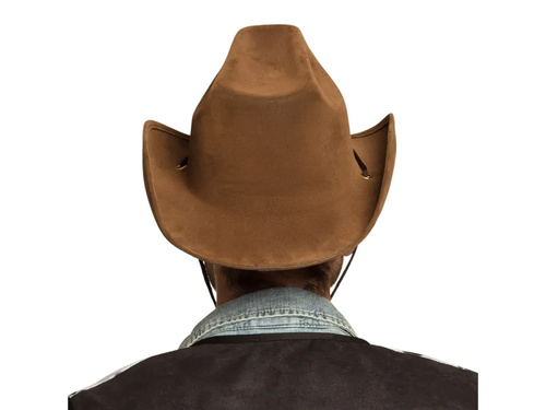 Barna cowboy kalap - 1 db.
