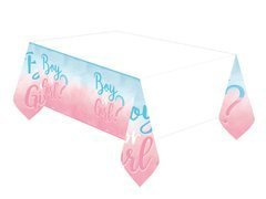 Fiú vagy lány terítő? babaköszöntőhöz - 120 x 180 cm - 1 db.