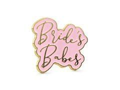 Menyasszonyi babák kitűző - 1 db.