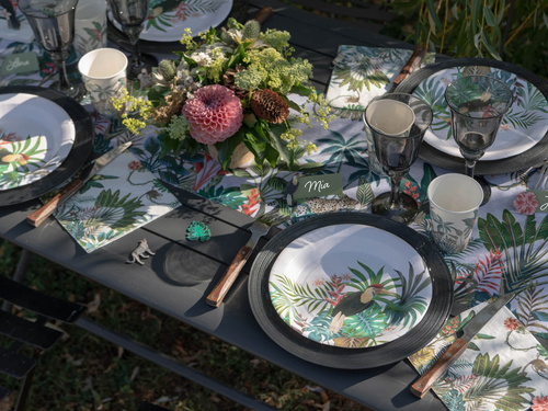 Papírtányérok Rainforest - 22,5 cm - 10 db.