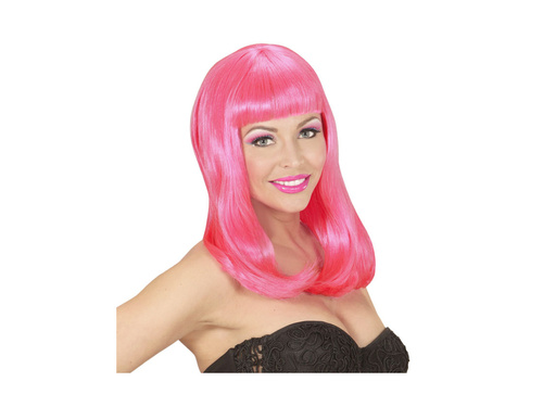 Neon rózsaszín Patsy paróka