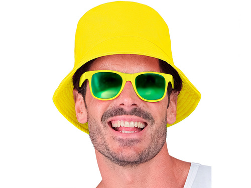 Retro sapka - sárga - 1 db.