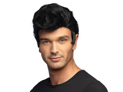 Férfi fekete 1950-es évekbeli paróka