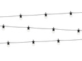 LED dekorációs lámpák fekete - 5 m - 1 db.