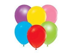 Pasztell latex lufi mix színek - 30 cm - 10 db.
