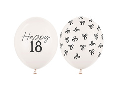 Szett latex masnis lufi - 30 cm - 50 db.