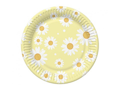 Papírtányérok Százszorszépek - 18 cm - 6 db.