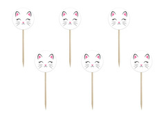 Macskás tortabevonó - 6 db.