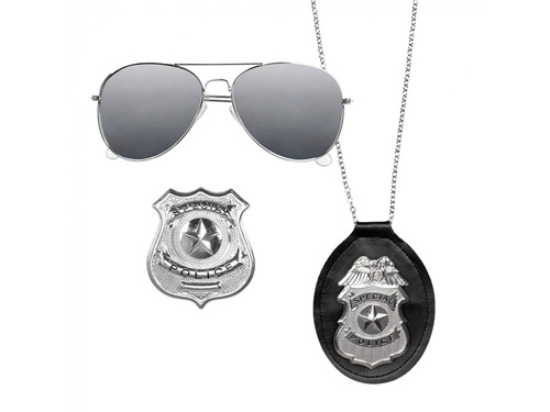 Rendőrségi készlet - 3 elem.