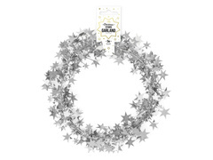 Ezüst csillag lánc - 500 cm - 1 db.