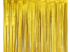 Függöny - Ajtófüggöny matt arany - 100 x 200 cm