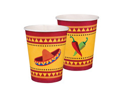 Papírpoharak Mexikó - 210 ml - 10 db.