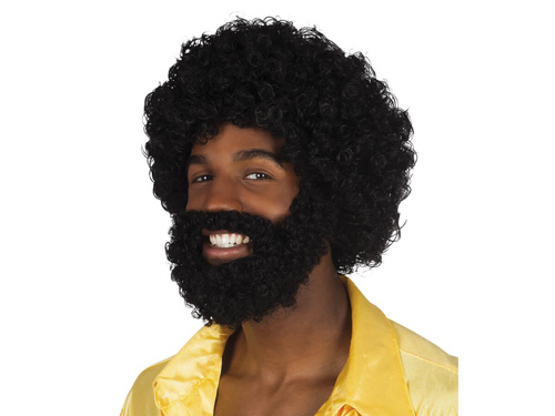 Rasta paróka szakállal - 1 db.