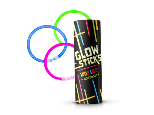 Fluoreszkáló - fluoreszkáló - vegyes színek - 100 db.