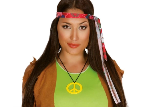 Hippi nyaklánc - vegyes színek