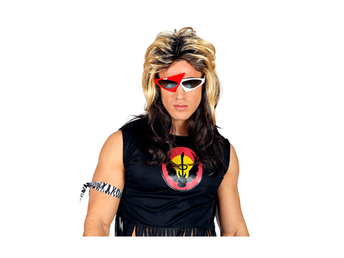 Egy rocker paróka az 1980-as évekből.