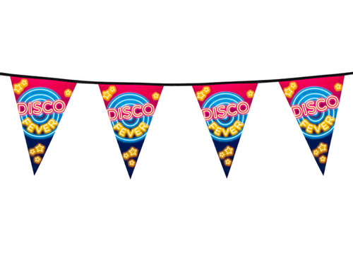 Diszkó zászló banner - 600 cm - 1 db.