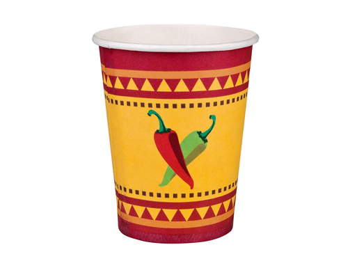 Papírpoharak Mexikó - 210 ml - 10 db.