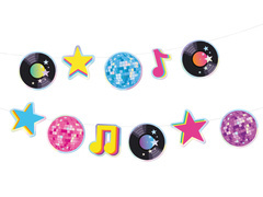 Retro diszkó füzér - 150 cm - 1 db.