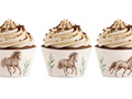 Cupcake poharak Horsies - 6 db.