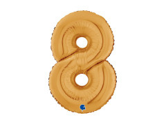 8-as számú fólialufi arany - 26" - 1 db.