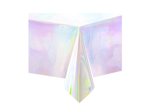 Irizáló fóliás terítő - 137 x 274 cm - 1 db.