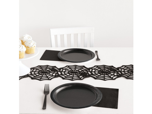 Halloween pókhálós futó - 18,5 x 80 cm - 1 db.