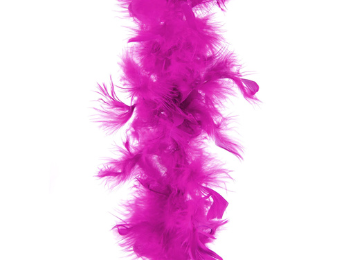 Toll boa - sötét rózsaszín - 190 cm