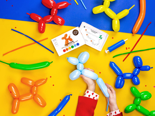 Modellező gyurma, tubusos - kevert színek - pasztell - 30 db. + szivattyú