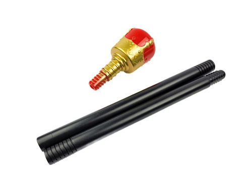 Király jelmez gyermeknek - piros - 72 cm - 1 db.