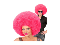 Rózsaszín magas minőségű afro paróka