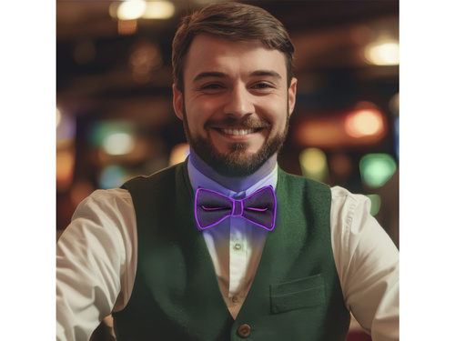 LED lila légy - 1 db.