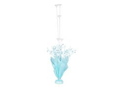 Ragaszkodó lufi állvány dekorációval kék - 1 db.