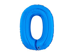 Fólia lufi 0 kék - 26" - 1 db.