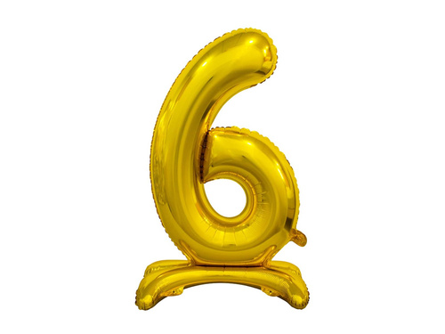 Fólialufi álló 6-os számú arany - 74 cm-es fólialufi