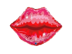 Szájfóliás lufi - 57x42 cm - 1 db.