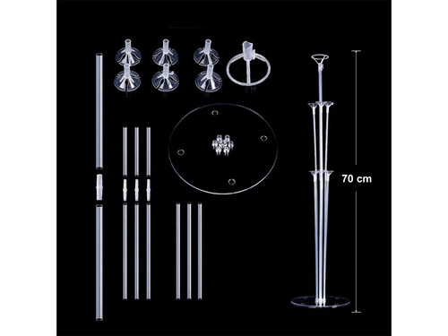 Léggömbkészlet állvánnyal - 11 darab.
