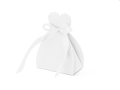 Esküvői vendégdobozok - ruha - 10 db.