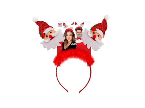 Fejpánt Mikulás szőrmével