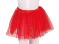 Tutu szoknya lányoknak - piros - 30 cm - 1 db.
