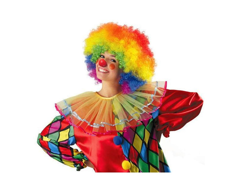 Afro szivárványos paróka - 1 db.