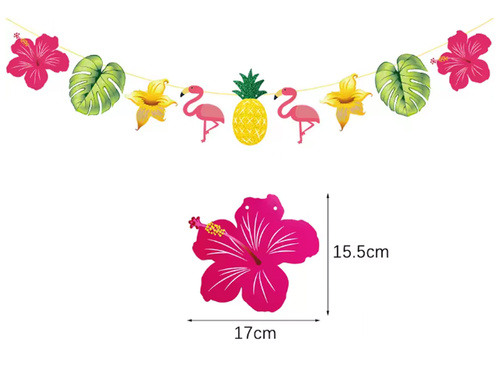 Trópusi füzér - 300 cm - 1 db.