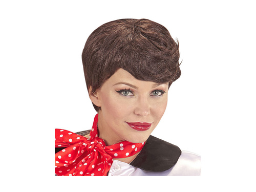 50-es évek paróka. sállal