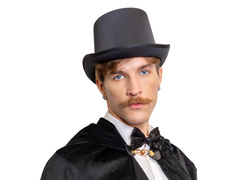 Hengeres sapka fekete - 1 db.