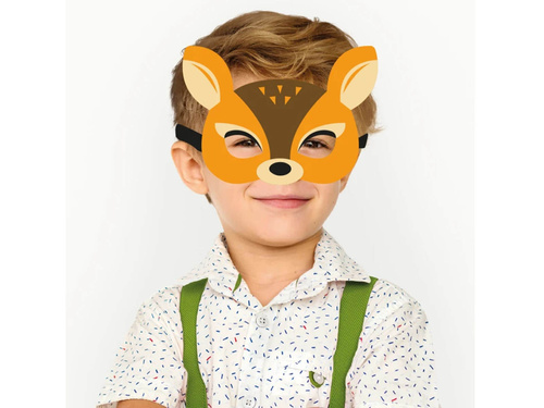 Filc maszk Szarvas - 1 db.