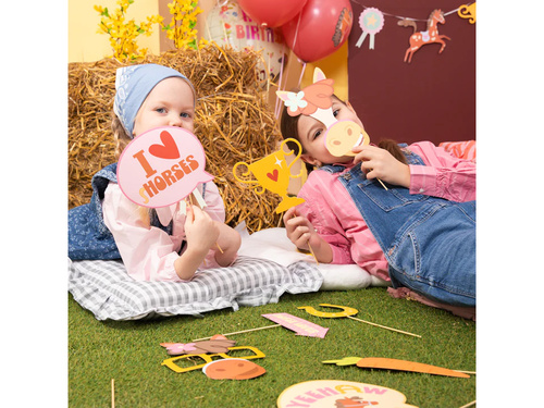 Fotó kellékek Lovak - 14 db.