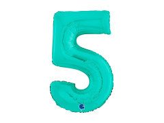 Fólia lufi 5. számú türkizkék - 26" - 1 db.