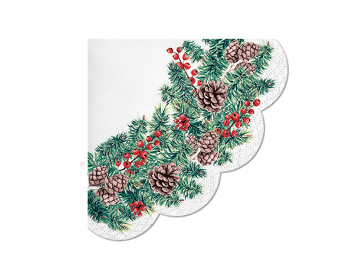 Kerek szalvéták - 32 cm - 12 db.