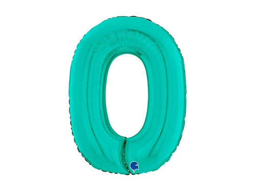 Fólia lufi 0 számú türkizkék - 26" - 1 db.
